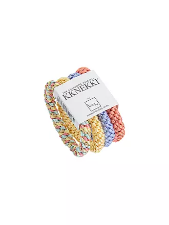 KKNEKKI | Elastici per capelli, confezione da 4, BUNDLE 56 | bunt